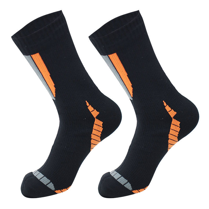 Waterproof Socks Medium Tube Ski Socks Cycling Camping Sports Wading Water Breathable Warm Outdoor Rain Socks for Men and Women