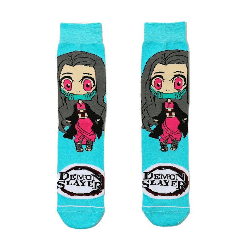 Short Socks Men's Trendy Socks Four Seasons Harry Potter Socks Cartoon Cotton Socks Medium Boat Socks-5PRS