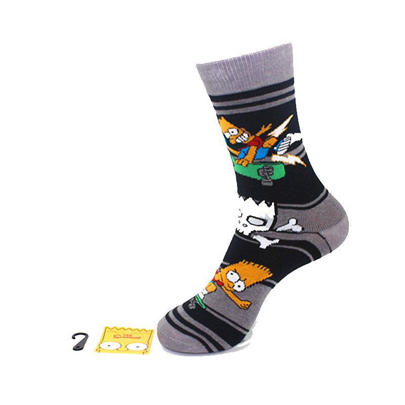 Socks Men's Cotton Tide Socks Wholesale Casual Ins Wholesale Socks-5PRS