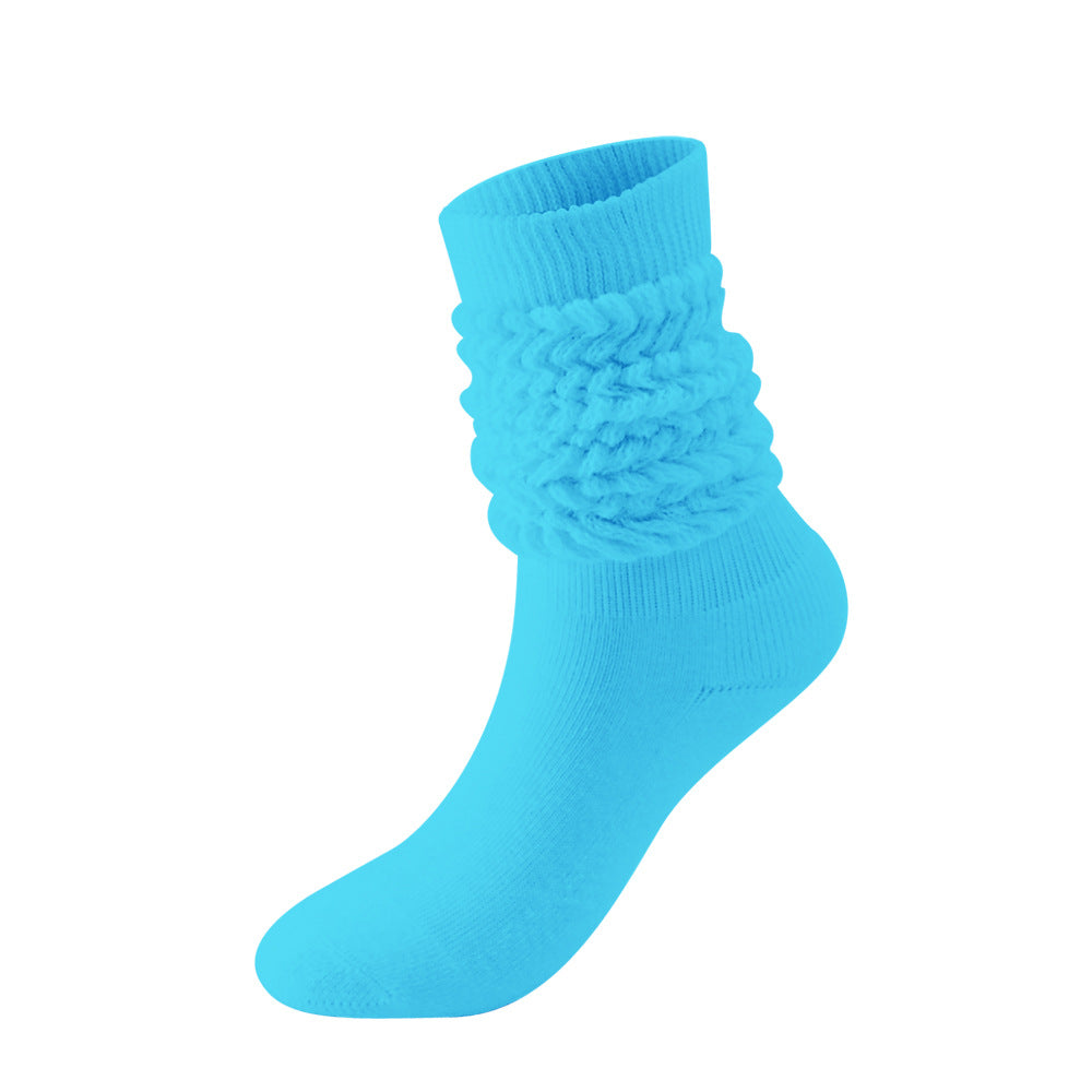 Long Socks, Bubble Socks, Warm Long Legs, Slouch Socks, Padded Socks