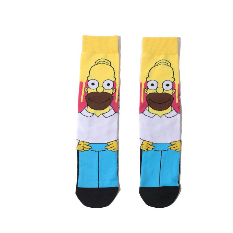 Socks Men's Cotton Tide Socks Wholesale Casual Ins Wholesale Socks-5PRS