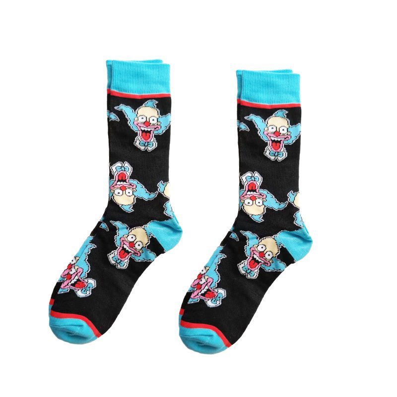 Socks Men's Cotton Tide Socks Wholesale Casual Ins Wholesale Socks-5PRS