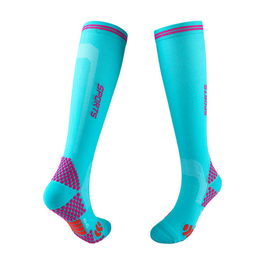 Spring and Summer Compression Socks Knee Long Tube Running Sports Marathon Fitness Socks-3PRS