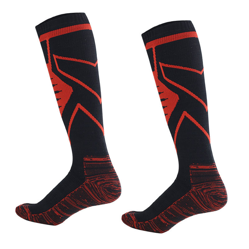 Waterproof Socks for Men and Women, Winter Skiing, Mountaineering, Wading, Warm and Breathable Hiking, Long Sports Socks