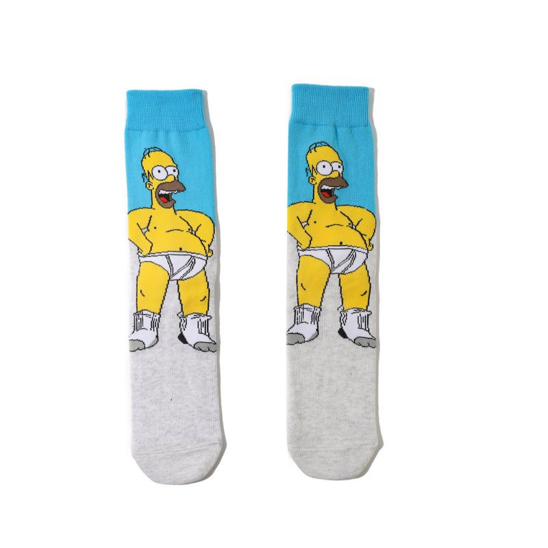 Socks Men's Cotton Tide Socks Wholesale Casual Ins Wholesale Socks-5PRS