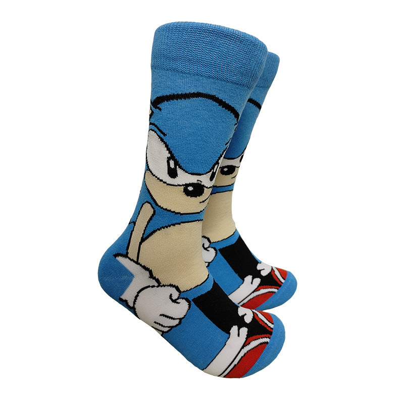 Medium tube socks men's and women's trendy brand stockings personalized European and American men's and women's socks sports skateboard socks