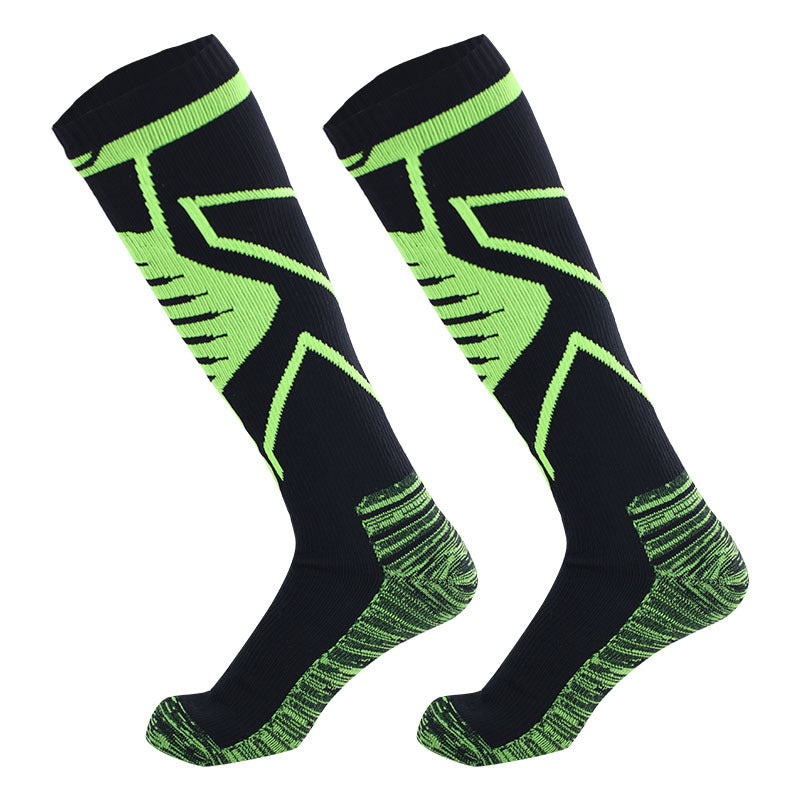 Waterproof Socks for Men and Women, Winter Skiing, Mountaineering, Wading, Warm and Breathable Hiking, Long Sports Socks