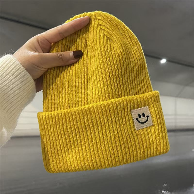 Fair Island Style Knitted Hat Children's Retro Dual-purpose Bag Hat Warm Wool Hat Ear Protection Street Style