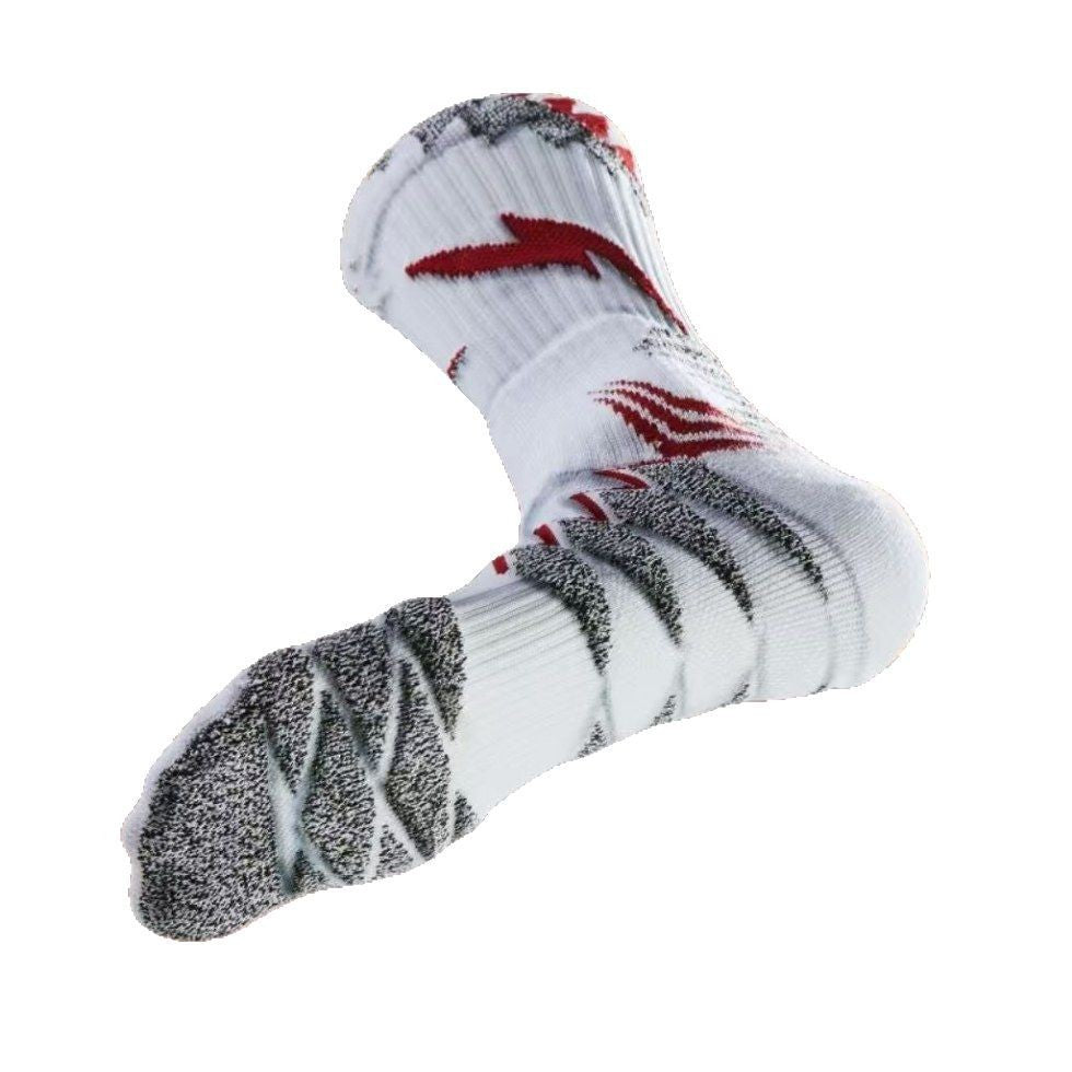 Professional practical towel bottom basketball socks wear-resistant ultra-thick sports deodorant non-slip breathable shock-absorbing terry socks