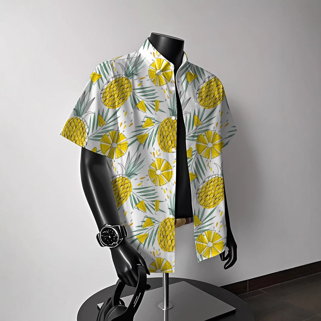 Luxe Hawaiian Resort Shirts | Men’s 3D Photorealistic Print Tops | Quick-Dry Fashion | Summer Capsule Wardrobe Must-Have