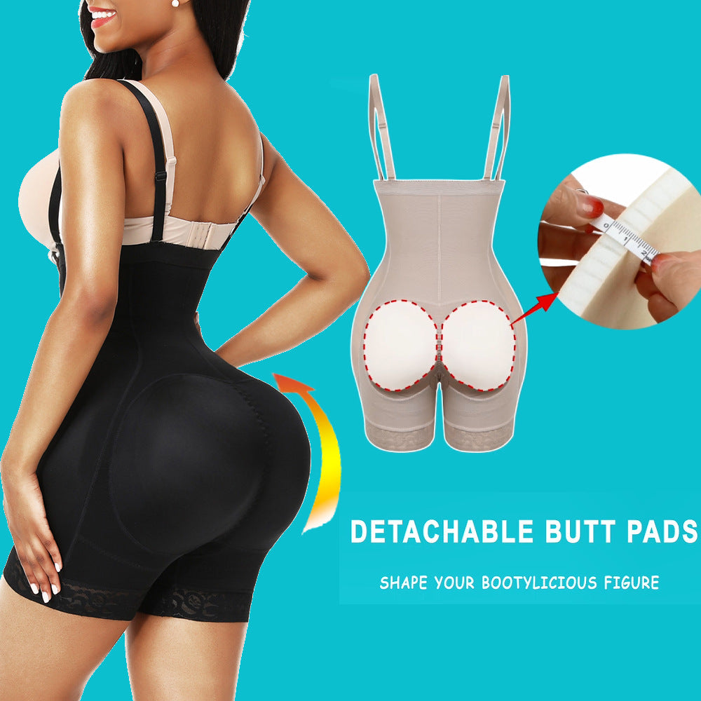 Premium Bodycon Corset - High-Waisted 4-Way Stretch Shapewear with Zippered Breast & Tummy Control for Women's Athleisure Buttock-Lifting Pants