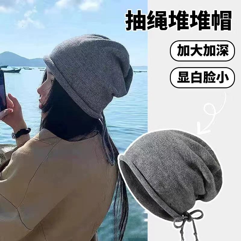 Fair Island Style Knitted Hat Children's Retro Dual-purpose Bag Hat Warm Wool Hat Ear Protection Street Style