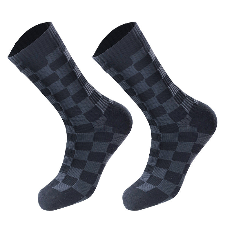 Waterproof Socks Medium Tube Ski Socks Cycling Camping Sports Wading Water Breathable Warm Outdoor Rain Socks for Men and Women