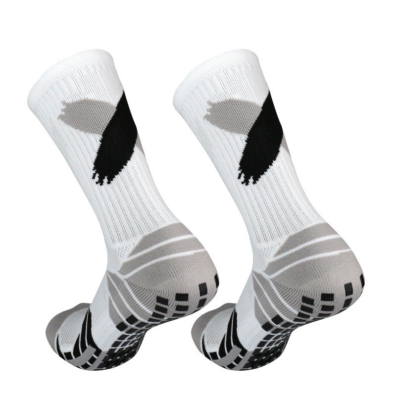 Professional Non-slip Football Socks High Tube Sports Actual Combat Basketball Socks Colorful Towel Bottom Breathable Elite Men and Women Medium Tube