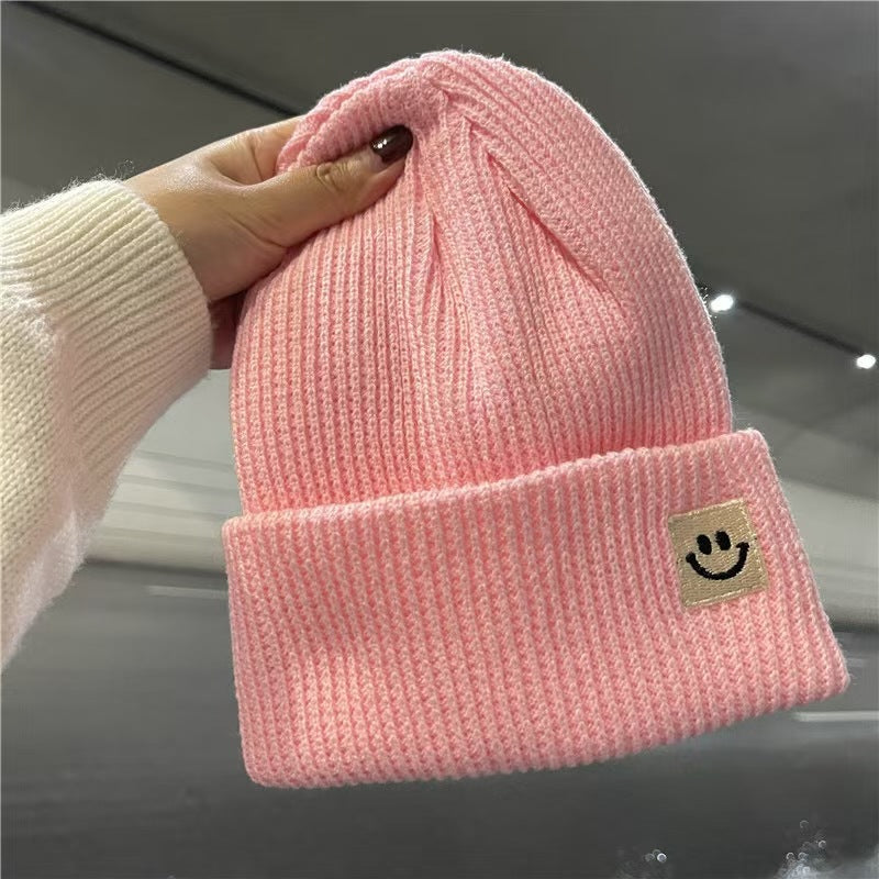 Fair Island Style Knitted Hat Children's Retro Dual-purpose Bag Hat Warm Wool Hat Ear Protection Street Style