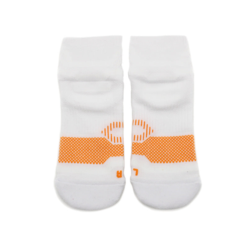 Quick-drying Sports Socks Professional Marathon Compression Short Sweat-absorbing Coolmax Running Socks-2prs