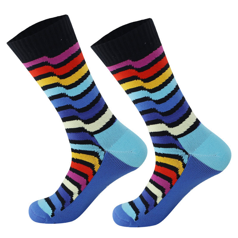 Waterproof Socks Medium Tube Ski Socks Cycling Camping Sports Wading Water Breathable Warm Outdoor Rain Socks for Men and Women
