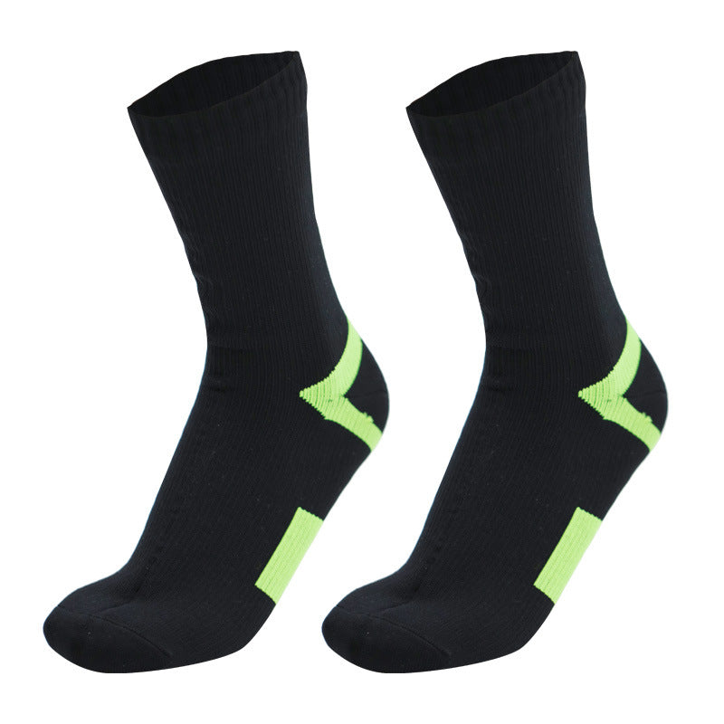 Waterproof Socks Medium Tube Ski Socks Cycling Camping Sports Wading Water Breathable Warm Outdoor Rain Socks for Men and Women