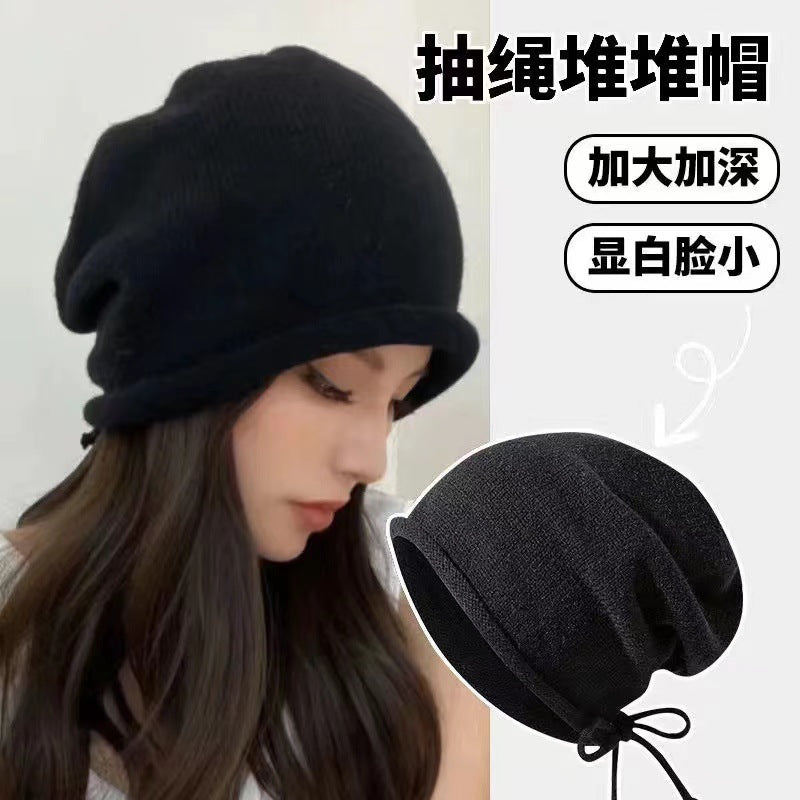 Fair Island Style Knitted Hat Children's Retro Dual-purpose Bag Hat Warm Wool Hat Ear Protection Street Style