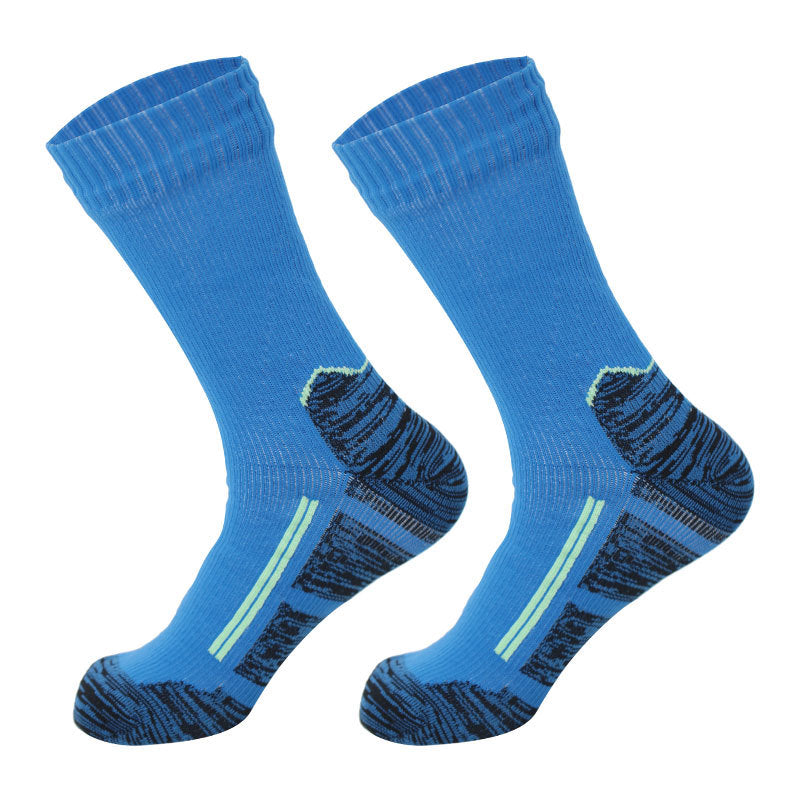 Waterproof Socks Medium Tube Ski Socks Cycling Camping Sports Wading Water Breathable Warm Outdoor Rain Socks for Men and Women