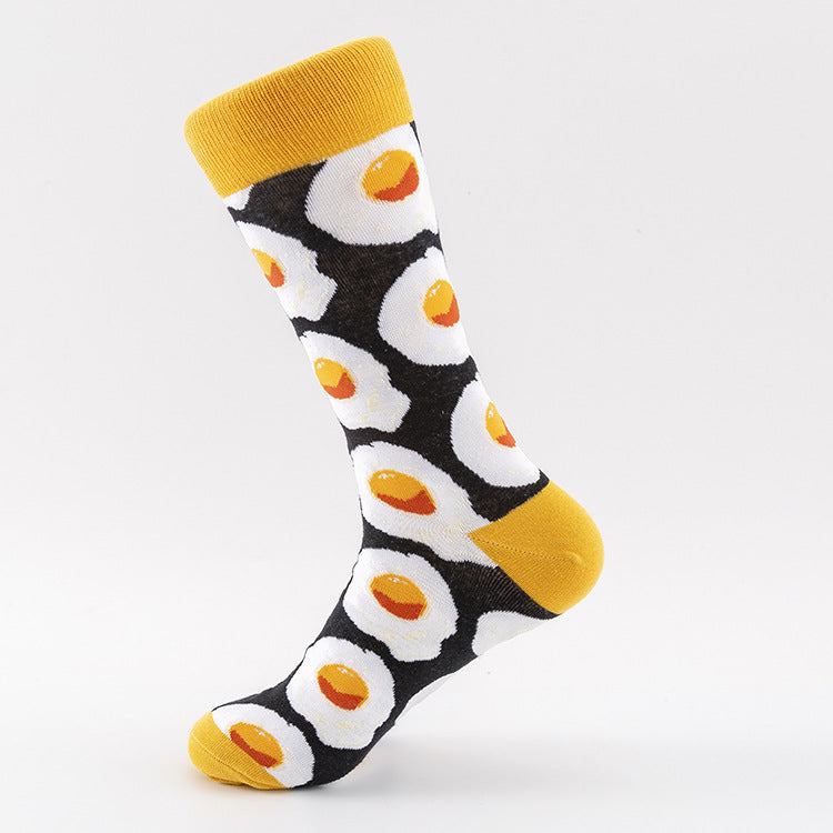 Men's Socks Large Size Stockings Large Cotton Socks Large Medium Tube Sports Socks-5prs