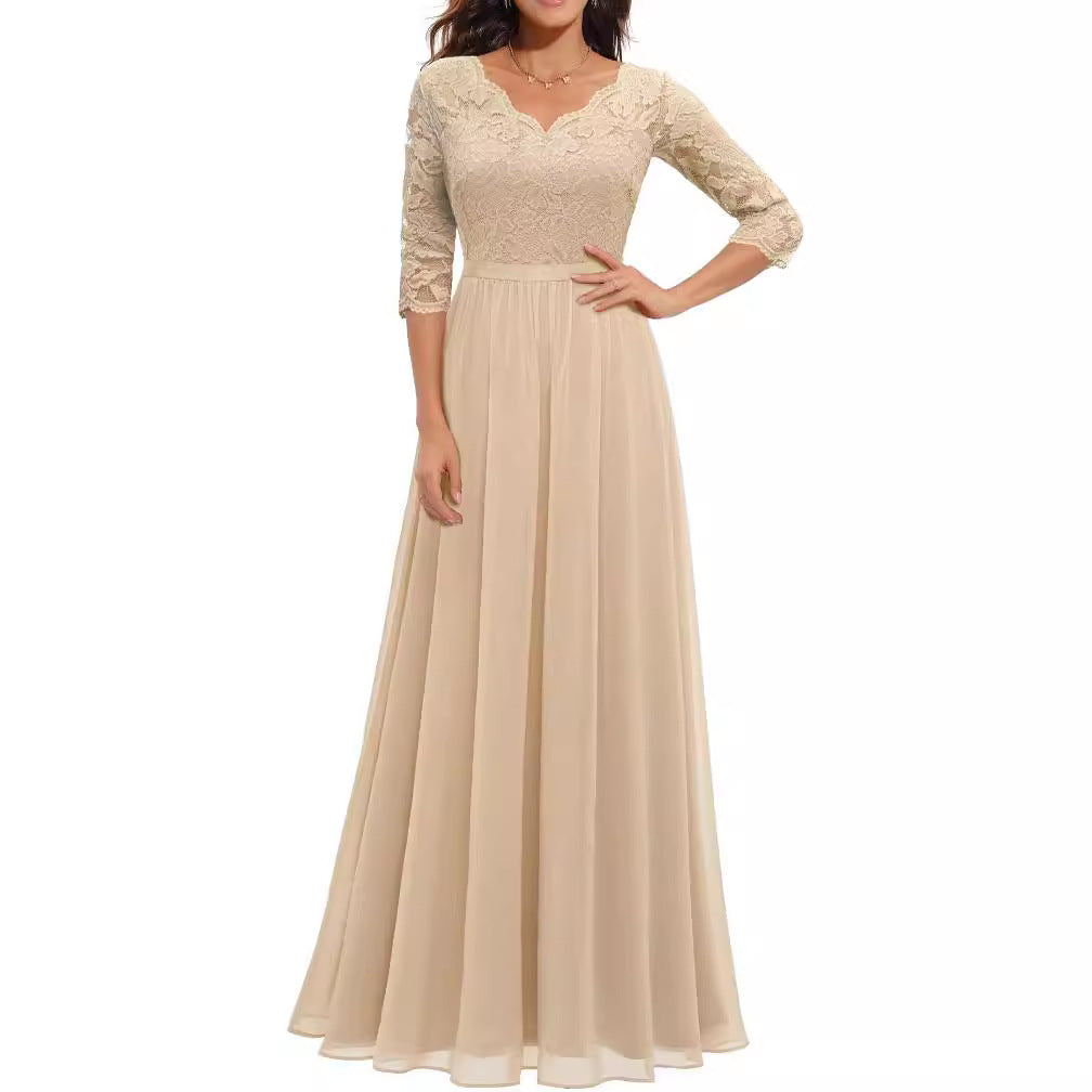 Empress Silhouette Evening Gown - Monarch Waist Architecture & Corsetry-Grade Lace Inlay for Red Carpet Galas & Editorial Shoot