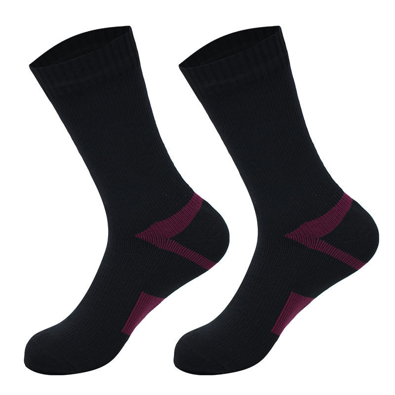 Waterproof Socks Medium Tube Ski Socks Cycling Camping Sports Wading Water Breathable Warm Outdoor Rain Socks for Men and Women