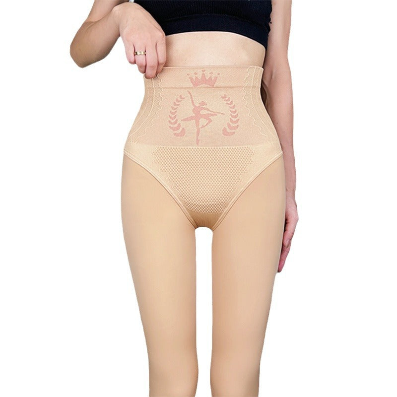Large Size High Waist Water Light Socks Tall Extended Bare Leg Artifact Female Outer Wear Autumn and Winter Velvet Thickened Nude Pantyhose