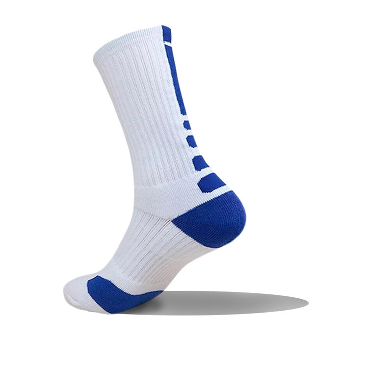 Professional Basketball Socks Men's Short Medium and Long Tube Thickened Towel Bottom Elite Socks Outdoor Running Men's Sweat-absorbing Sports Socks