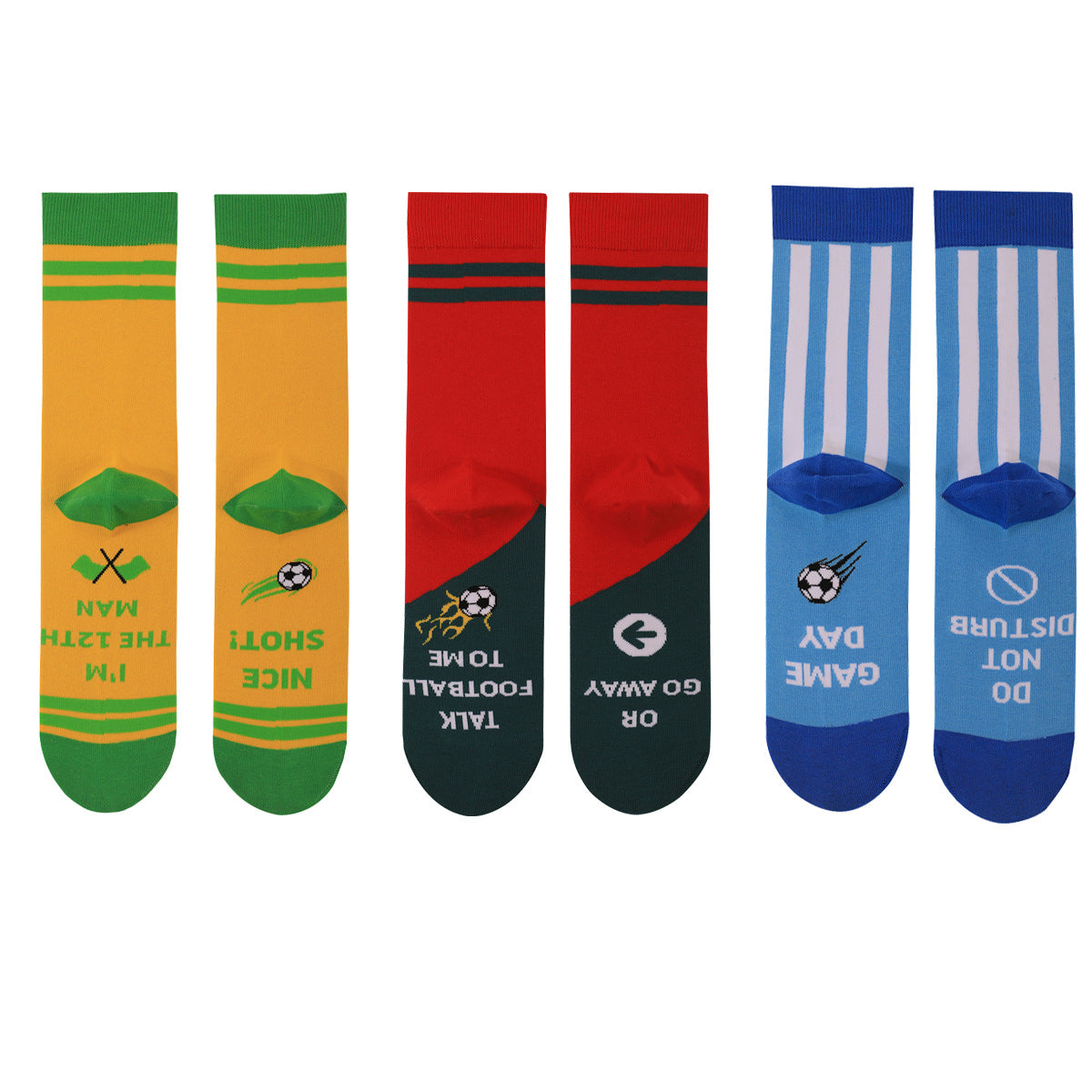 World Cup Socks, Football Flag Elements, Sweat-absorbing, Deodorant, Lengthened Men's and Women's Average Size Can Wear Medium Tube Socks