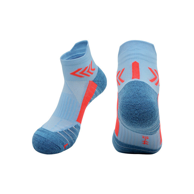 Marathon Professional Running Socks Breathable Towel Bottom Non-slip Sports Socks Adult Short Tube Socks Short Socks