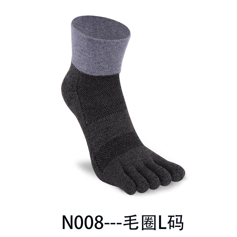 Terry COOLMAX Sports Socks Running Socks Big Name Flat for Hiking Running