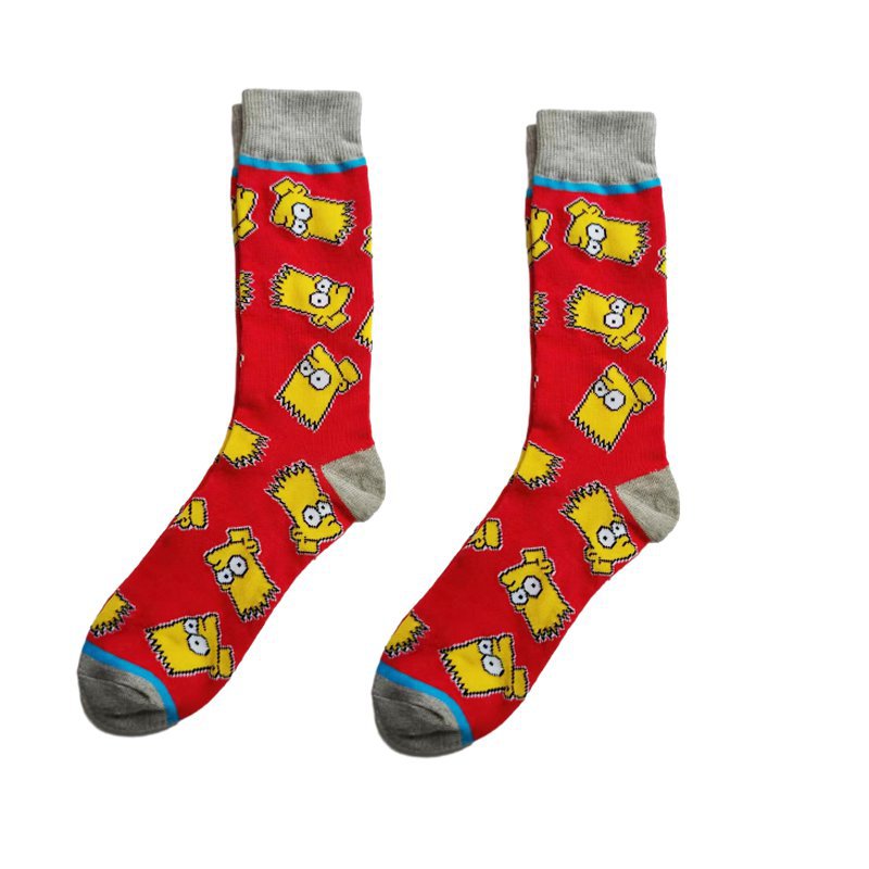 Socks Men's Cotton Tide Socks Wholesale Casual Ins Wholesale Socks-5PRS