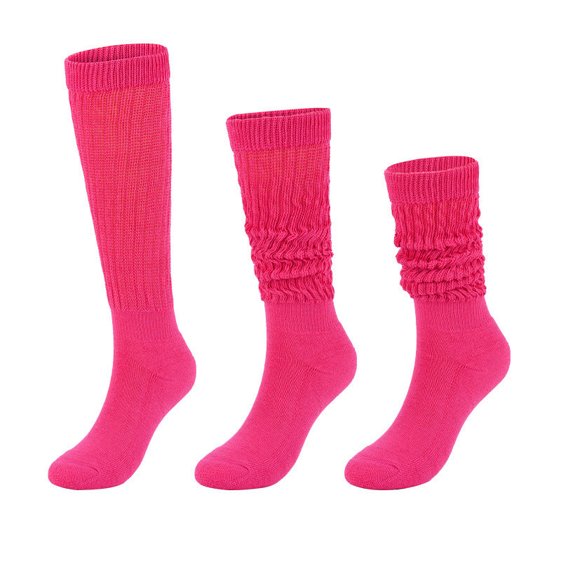 Long Socks, Bubble Socks, Warm Long Legs, Slouch Socks, Padded Socks