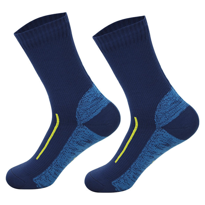 Waterproof Socks Medium Tube Ski Socks Cycling Camping Sports Wading Water Breathable Warm Outdoor Rain Socks for Men and Women