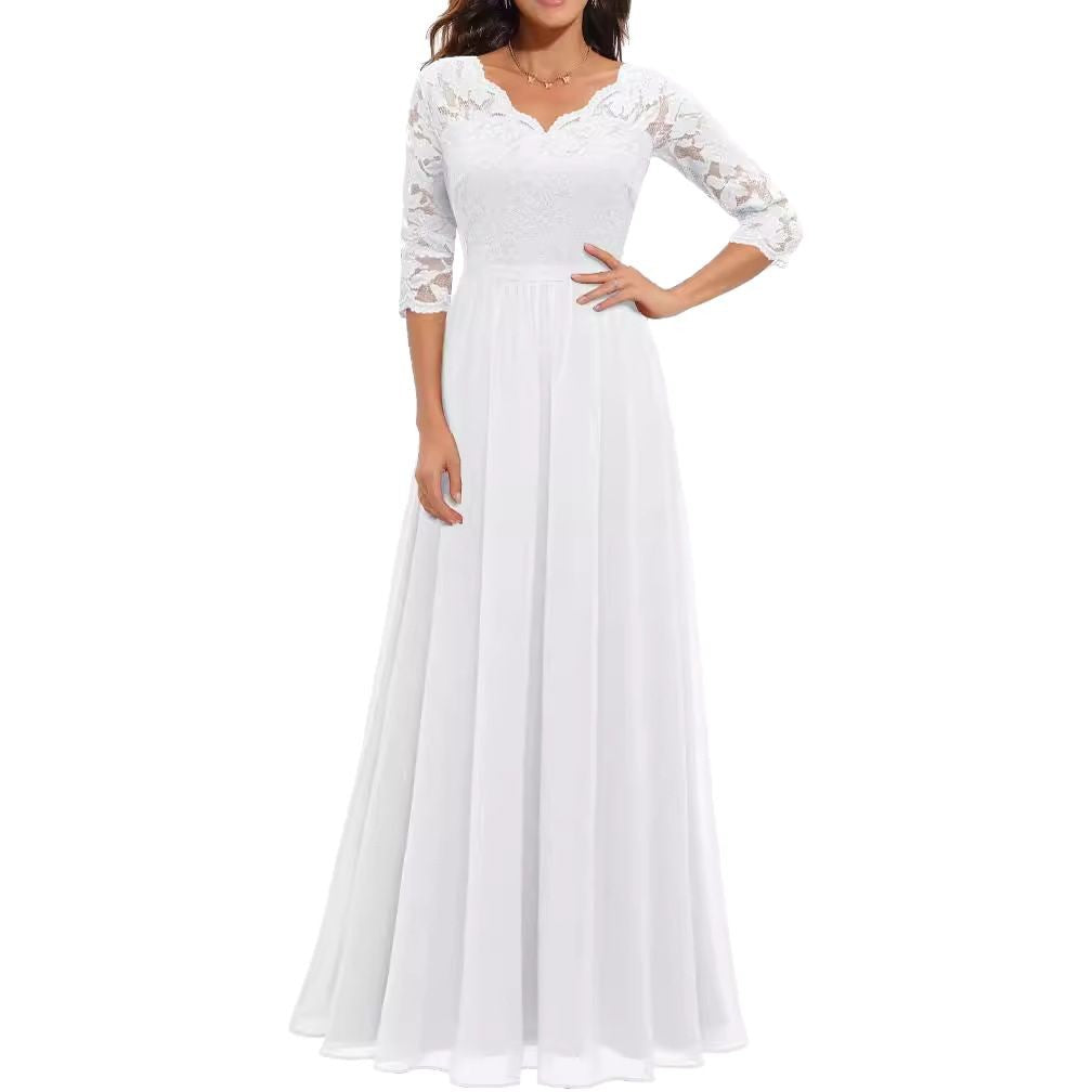 Empress Silhouette Evening Gown - Monarch Waist Architecture & Corsetry-Grade Lace Inlay for Red Carpet Galas & Editorial Shoot