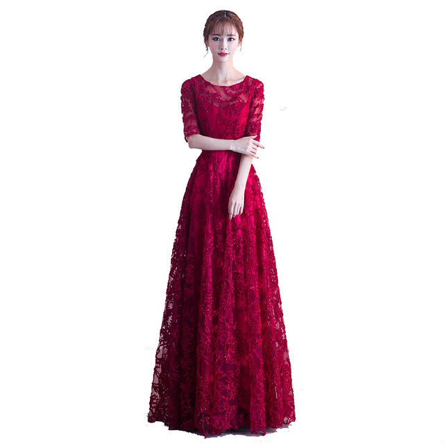 Art Test Dress Female Beauty Voice Solo Show Thin New Niche Vocal Broadcasting Host Long Performance Dress