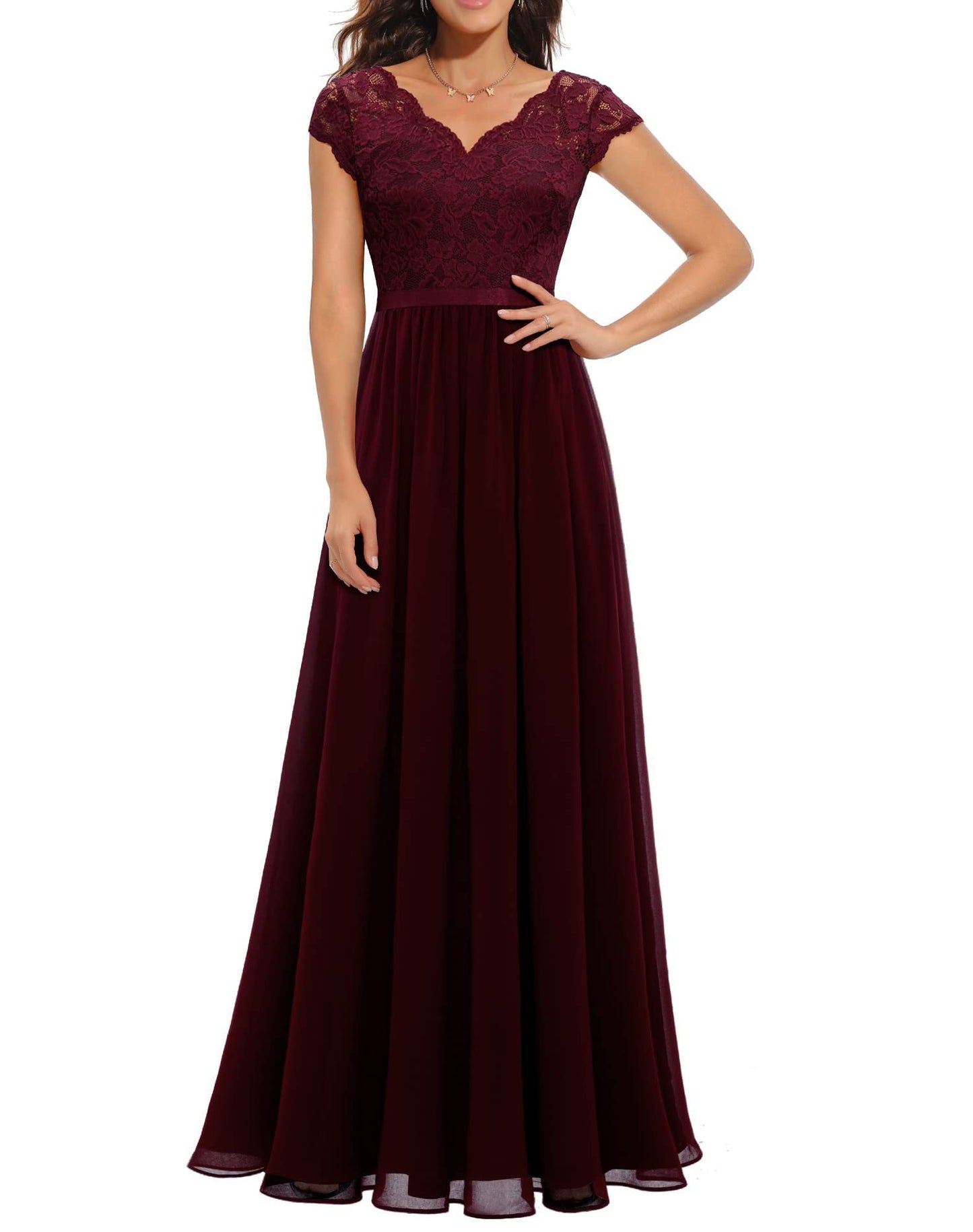 Empress Silhouette Evening Gown - Monarch Waist Architecture & Corsetry-Grade Lace Inlay for Red Carpet Galas & Editorial Shoot