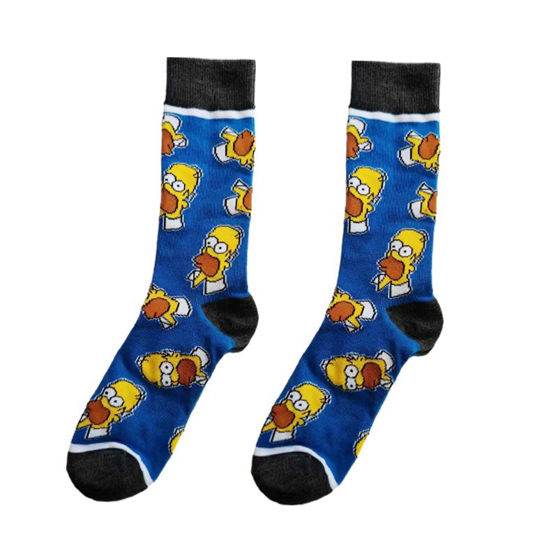 Socks Men's Cotton Tide Socks Wholesale Casual Ins Wholesale Socks-5PRS