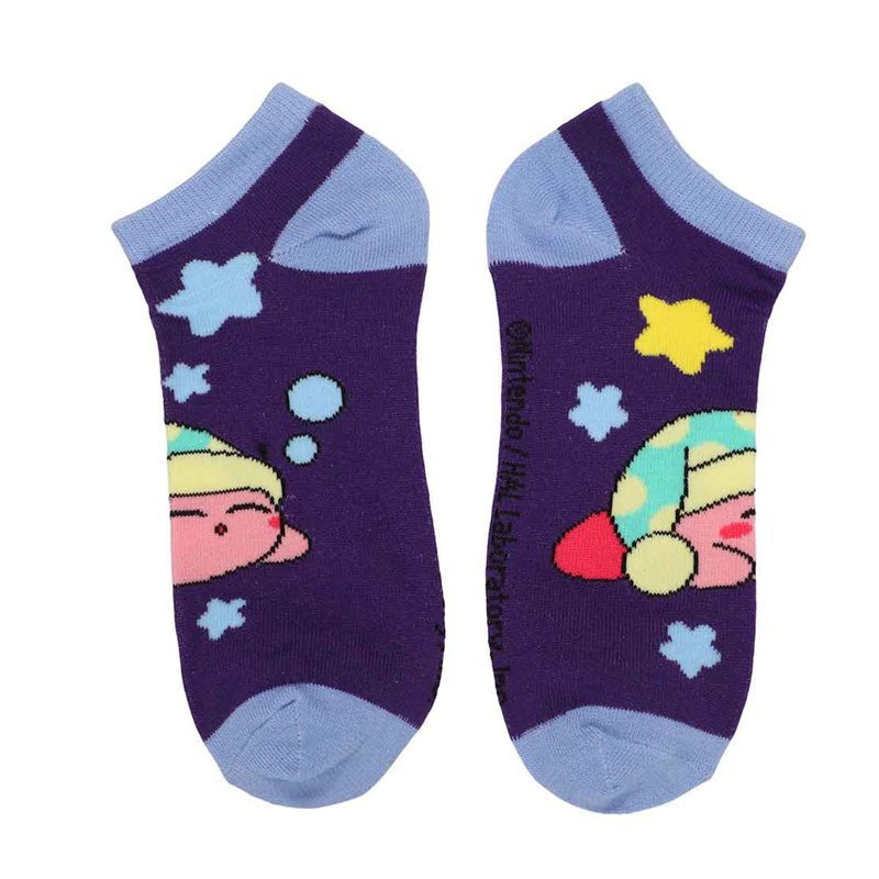 Female Wholesale Male Star Kirby Tide Socks Manufacturer Socks Cartoon Four Seasons Boat Socks Cute Cotton Short Socks-5PRS