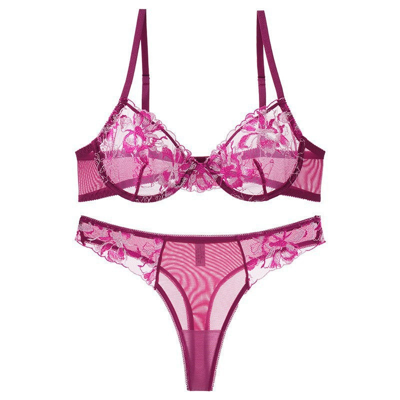 Shapewear Lingerie Set: Lift & Side-Support Bra + High-Waist