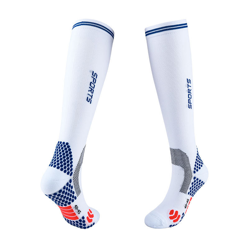 Spring and Summer Compression Socks Knee Long Tube Running Sports Marathon Fitness Socks-3PRS