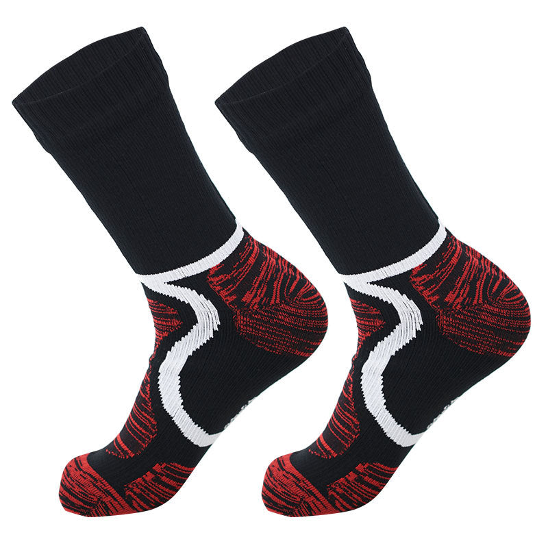 Waterproof Socks Medium Tube Ski Socks Cycling Camping Sports Wading Water Breathable Warm Outdoor Rain Socks for Men and Women