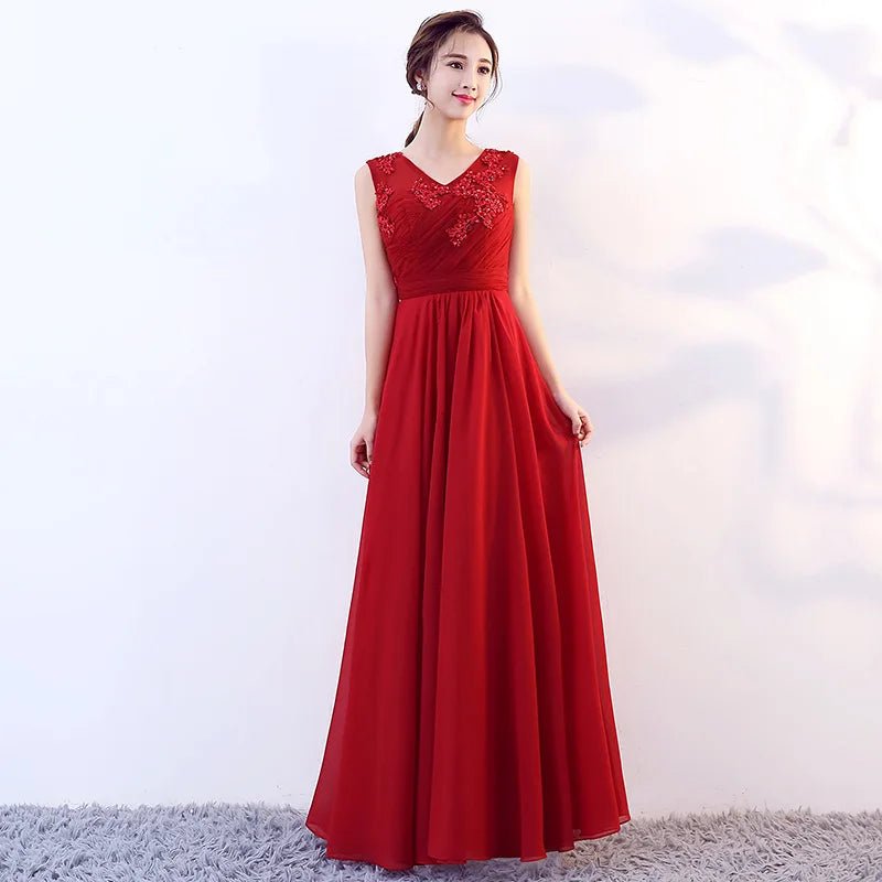Evening Dress Women's New Long Temperament Banquet Slim and Elegant Annual Meeting Host Royal Blue Dress Summer