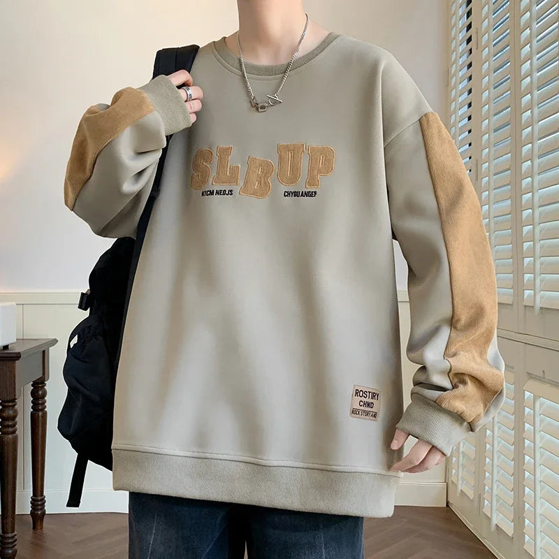 Large Size Design Sense Sweater Hoodie Men