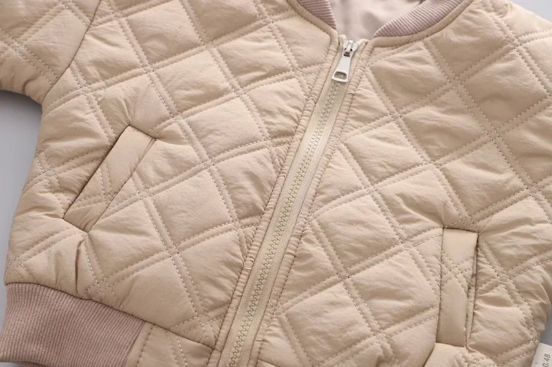 New Winter New Boys Infants Baby Children's Suit Padded Cotton Warm Long Sleeve Suit