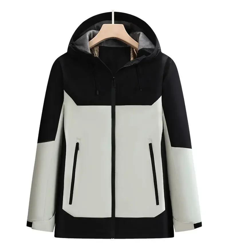 Graphene Three-proof Men's and Women's Integrated Fleece Jacket, New Waterproof and Windproof Outdoor Tibet Mountaineering Suit