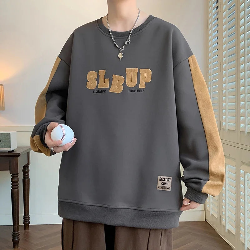 Large Size Design Sense Sweater Hoodie Men