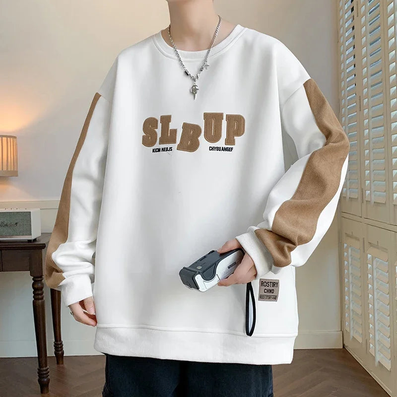 Large Size Design Sense Sweater Hoodie Men