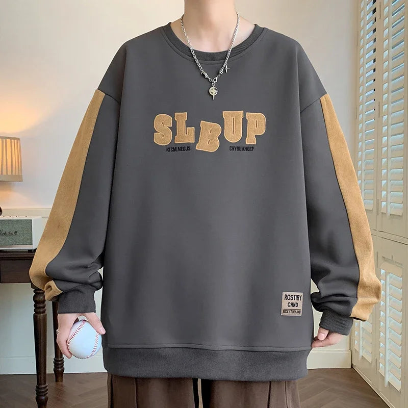 Large Size Design Sense Sweater Hoodie Men